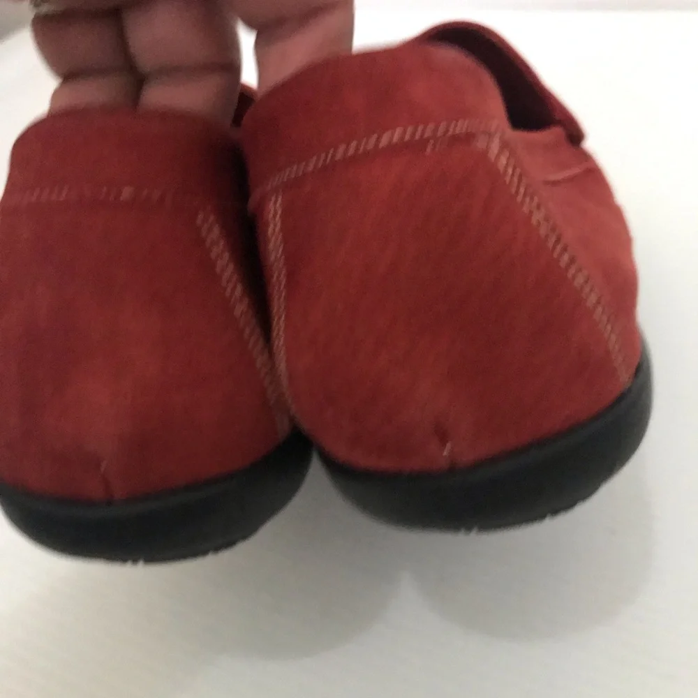 Martin Dingman Men's Red Loafers Size 9.5